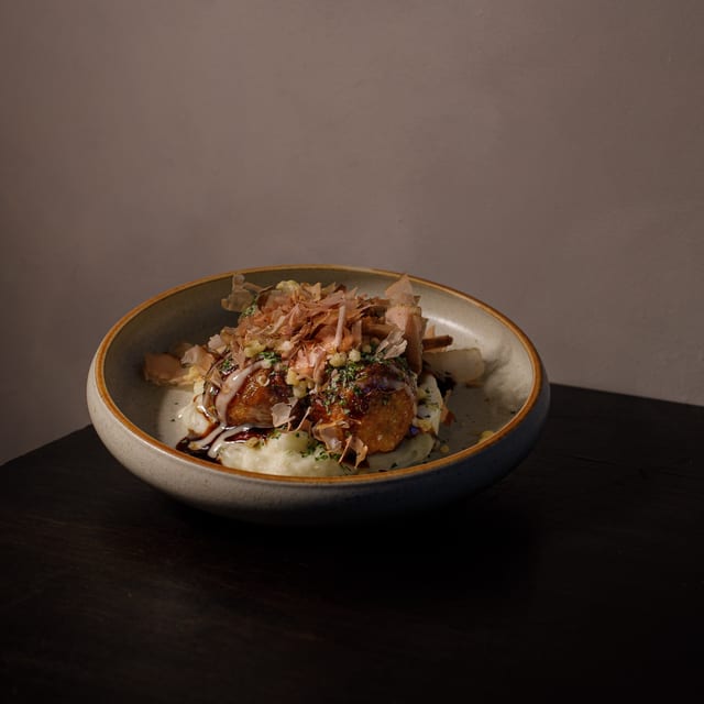 Takoyaki.