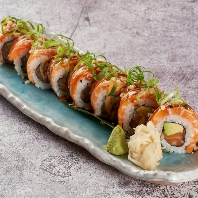 Salmon avocado.